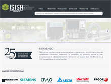 Tablet Screenshot of isicnc.com